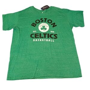 Fanatics Green Boston Celtics Short Sleeve Tee